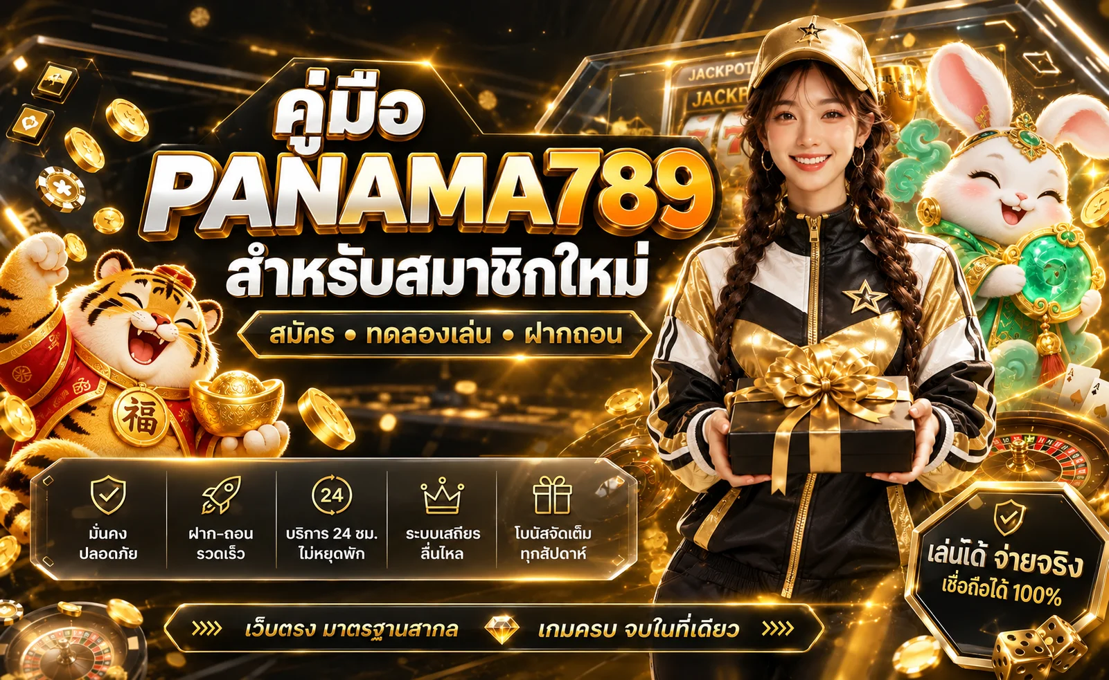 PANAMA789 คู่มือสมาชิกใหม่ สมัคร ทดลอง ฝากถอน